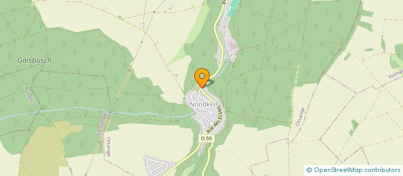 localisation de l'entreprise ASS LOCALE POUR LE CULTE DES TEMOINS DE JEHOVAH OTTANGE à OTTANGE