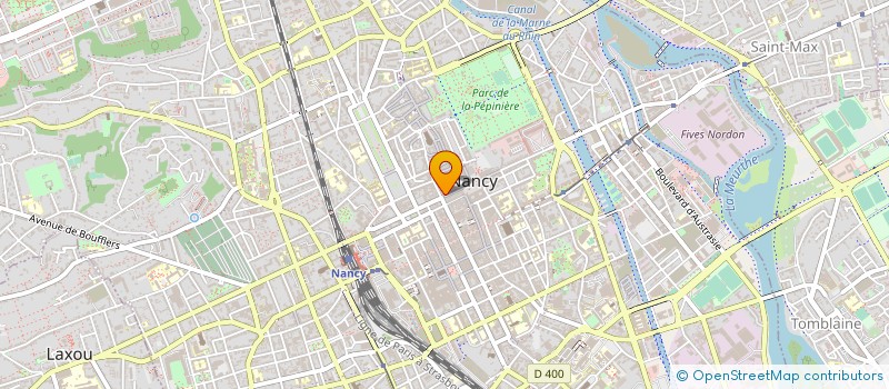 localisation de l'entreprise ASS LOCASS'  NANCY