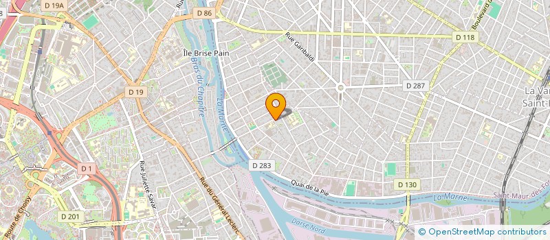 localisation de l'entreprise ASS LOCATAIRES DE LA SIEM ST MAUR à SAINT-MAUR-DES-FOSSES