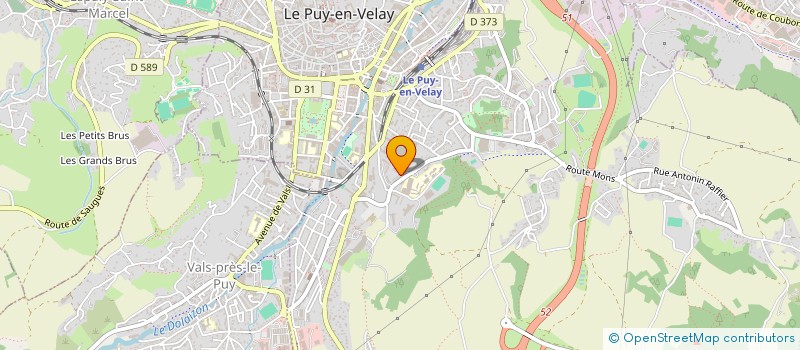 localisation de l'entreprise ASS LOGEM ACCUEIL PROMO TRAVAIL ET FAMIL à LE PUY-EN-VELAY