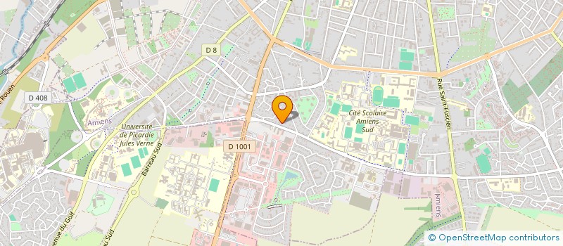 localisation de l'entreprise ASS LOGICOM à AMIENS