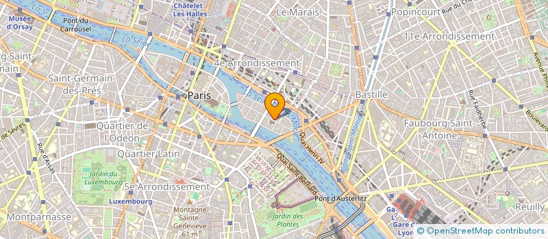 localisation de l'entreprise ASS LOI 1901 LES AMIS DE LA CHARLOTTE à PARIS