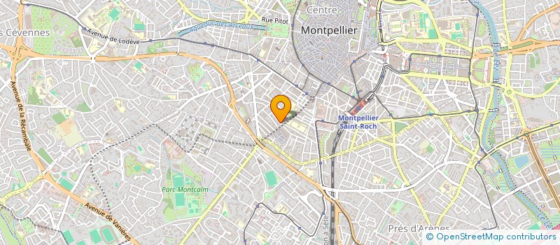 localisation de l'entreprise ASS LOISIR CULTURE OUTRE MER AFRIQUE à MONTPELLIER