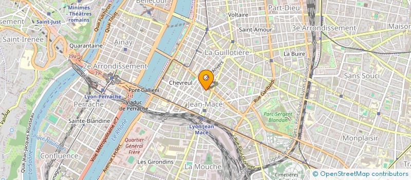 localisation de l'entreprise ASS LOISIR DU TOURISME SOCIAL à LYON