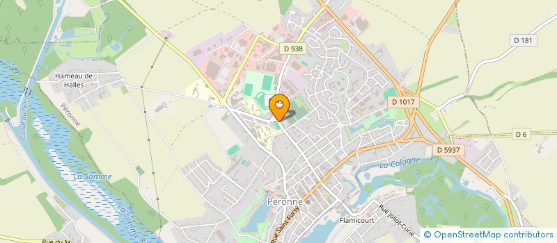 localisation de l'entreprise ASS LOISIR INFORM COMMUN ENFANT PARENT  PERONNE