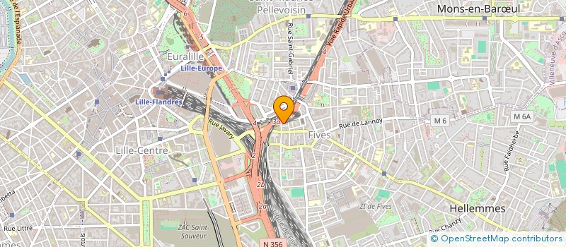 localisation de l'entreprise ASS LOISIR MANUEL à LILLE