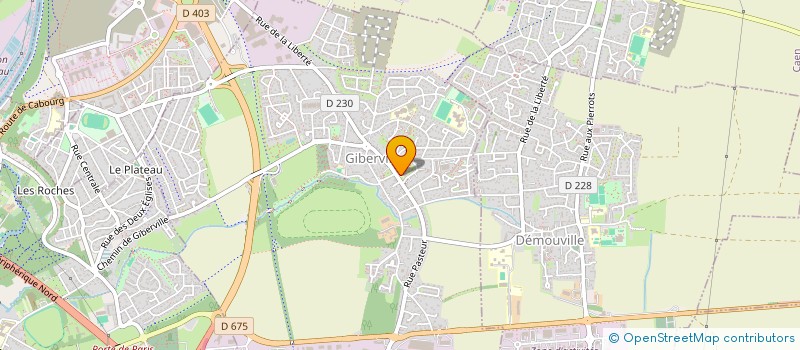 localisation de l'entreprise ASS LOISIRS ADOLESCENTS & ENFANTS à GIBERVILLE