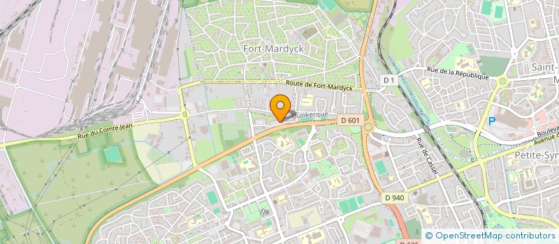 localisation de l'entreprise ASS LOISIRS ANIM PERM ANCIENS JARDINIERS à GRANDE-SYNTHE