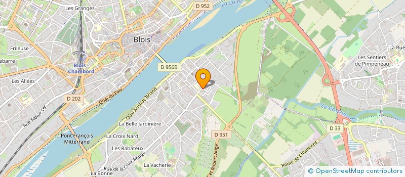 localisation de l'entreprise ASS LOISIRS CULTURE VIENNE BAS RIVIERE à BLOIS
