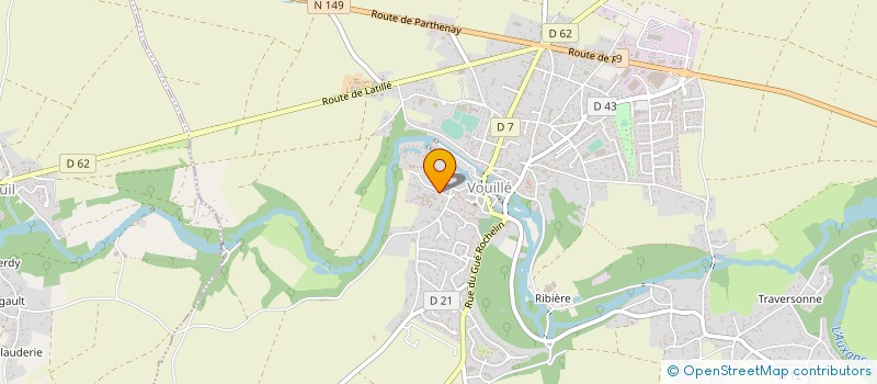 localisation de l'entreprise ASS LOISIRS DE LA MAISON D'ACCUEIL SPECIALISEE à VOUILLE