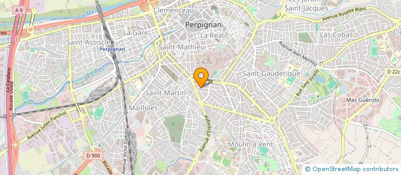 localisation de l'entreprise ASS LOISIRS EN MONTAGNE à PERPIGNAN