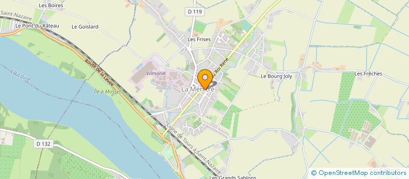 localisation de l'entreprise ASS LOISIRS ET SPORTS à LA MENITRE