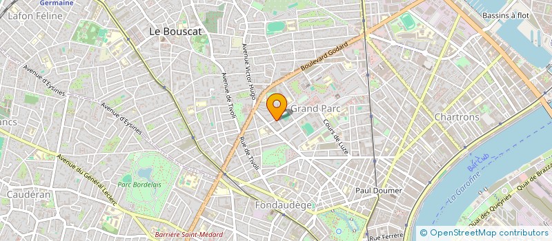 localisation de l'entreprise ASS LOISIRS ET TOURISME EN AQUITAINE à BORDEAUX