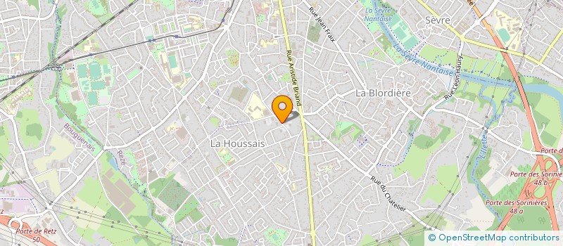 localisation de l'entreprise ASS  LOISIRS NAUTIQUES JEUNES DAUPHIN BL  REZE