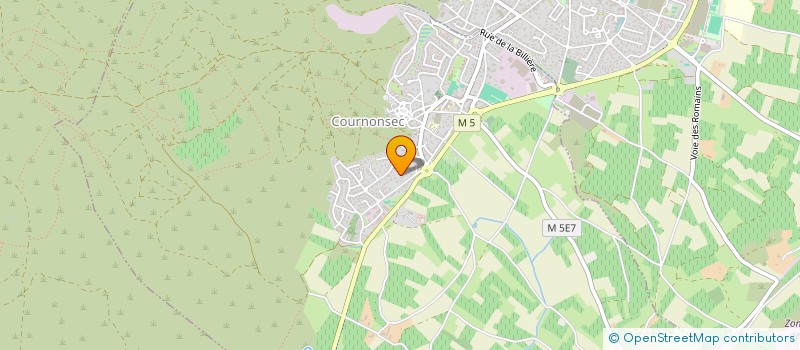 localisation de l'entreprise ASS LOISIRS POUR HANDICAPES AUTONOMES à COURNONSEC