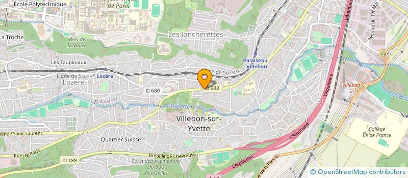 localisation de l'entreprise ASS LOISIRS POUR TOUS à PALAISEAU