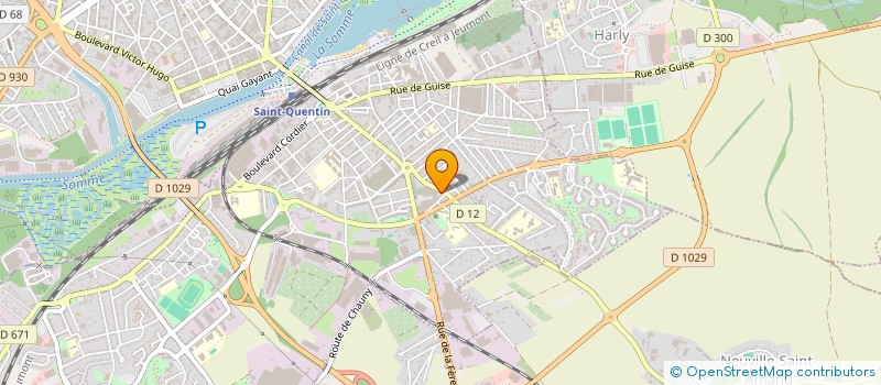 localisation de l'entreprise ASS LOISIRS & TRADITIONS DE FRANCE à SAINT-QUENTIN