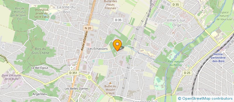 localisation de l'entreprise ASS LONGPONT DEMAIN à LONGPONT-SUR-ORGE