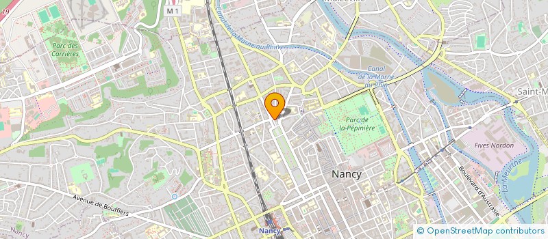 localisation de l'entreprise ASS LORRAIN VACANCE ORGAN LOISIRS EUROPE  NANCY