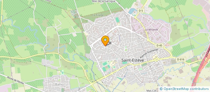 localisation de l'entreprise ASS LOS NINOS à ST ESTEVE