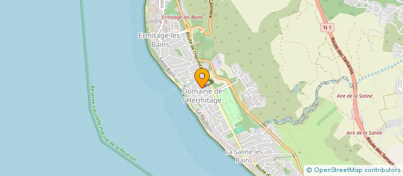 localisation de l'entreprise ASS LOTISSEMENT LES SABLES BLONDS à SAINT-PAUL