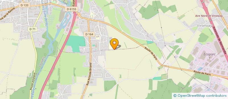localisation de l'entreprise ASS LOUVIERS TENNIS CLUB  LOUVIERS