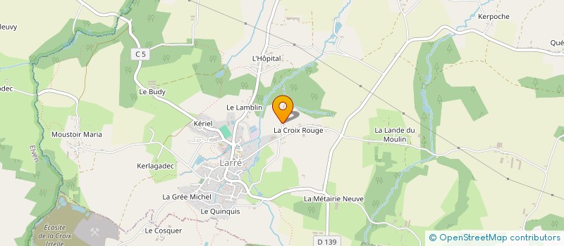 localisation de l'entreprise ASS LUCIEN PRODUCSON à LARRE