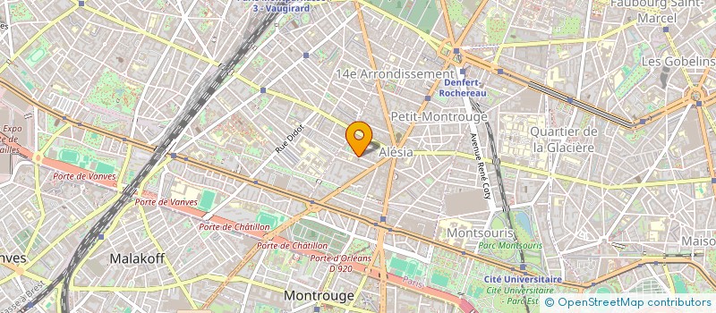 localisation de l'entreprise ASS LUDOTHEQUE FRANC  PARIS