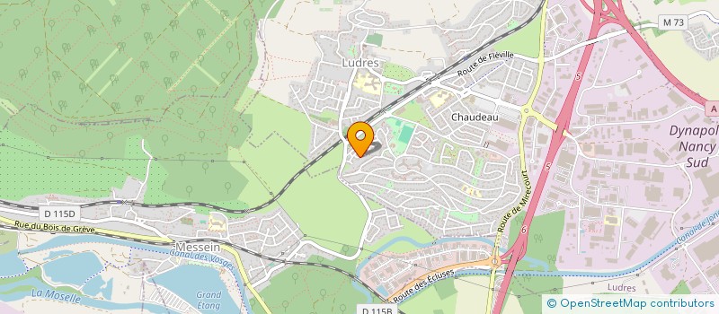 localisation de l'entreprise ASS  LUDRES AUTREMENT  LUDRES