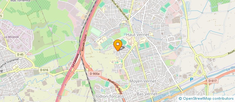localisation de l'entreprise ASS LUMIERE ET ECLAIR LLUM I LLAMP à PERPIGNAN