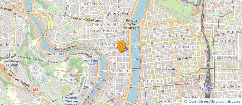 localisation de l'entreprise ASS LUTTE CONTRE LE SIDA FORMATION à LYON