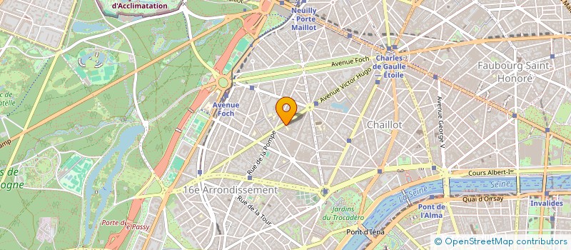 localisation de l'entreprise ASS LYCEE PRIVE TECHNIQ ST HONORE EYLAU à PARIS