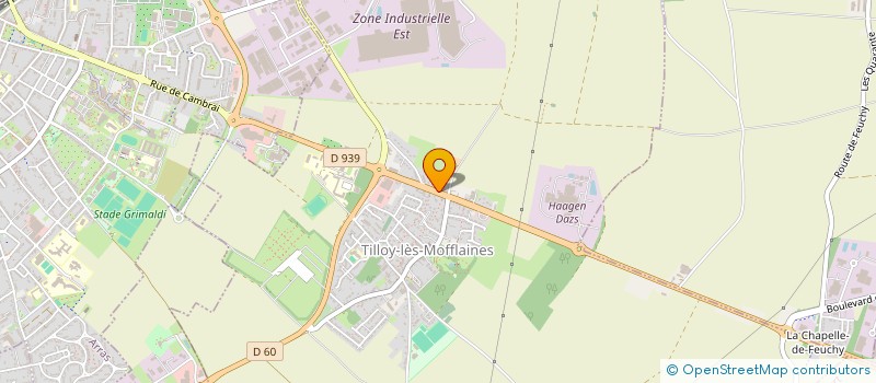 localisation de l'entreprise ASS LYCEENS ETUDIANTS STAGIAIRES APPRENTIS à TILLOY-LES-MOFFLAINES