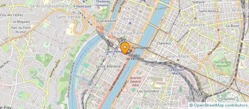 localisation de l'entreprise ASS LYON PROMOTION EDUC SOCIAL à LYON