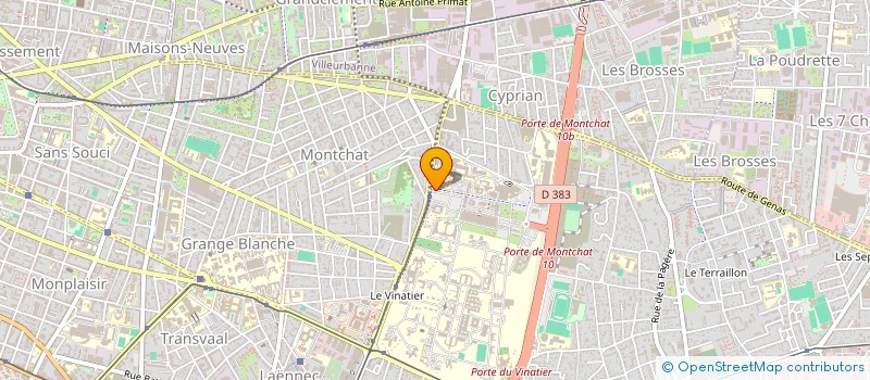 localisation de l'entreprise ASS LYONN RECHERCHE NEUROLOGIQUE à BRON