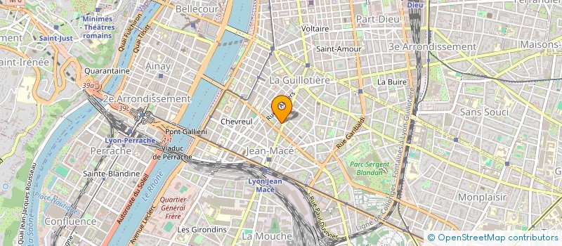 localisation de l'entreprise ASS LYONNAISE ANTOINE MARTEL à LYON
