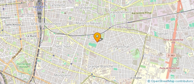 localisation de l'entreprise ASS.LYONNAISE GASTROENTEROLOGIE COMPAREE  LYON