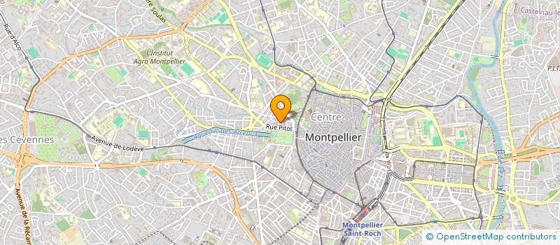 localisation de l'entreprise ASS M.U.C.ESCRIME à MONTPELLIER