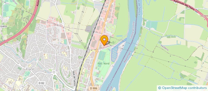 localisation de l'entreprise ASS MACONNAISE GESTION  MACON