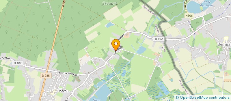 localisation de l'entreprise ASS MACOU INFORMATION COMMUNICATION à CONDE-SUR-L'ESCAUT