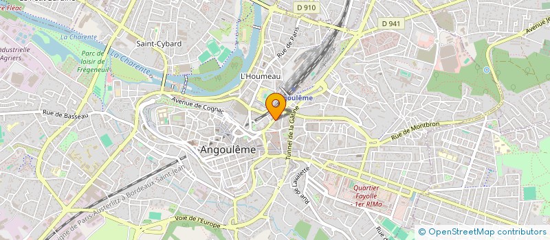 localisation de l'entreprise ASS MADE IN USA LE GOLDEN à ANGOULEME
