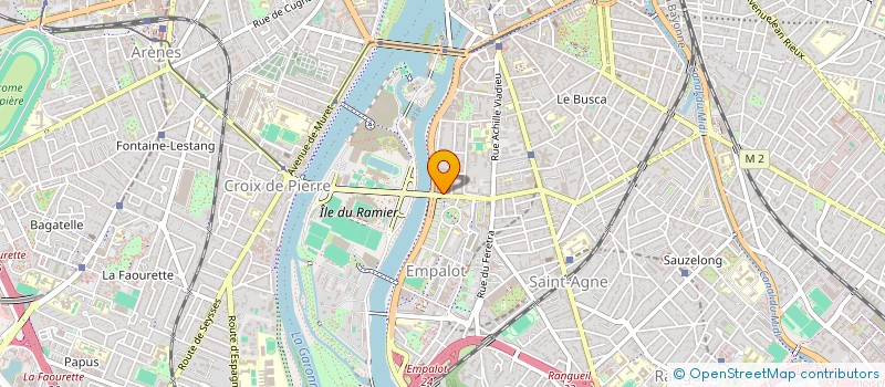 localisation de l'entreprise ASS MADEELI AGENCE REGIONALE DEVELOPPEMENT EXPORT INNOVATION  TOULOUSE