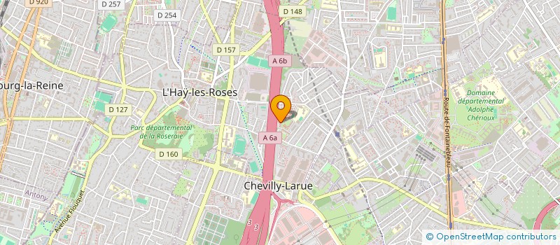 localisation de l'entreprise ASS MADIKERA CLASH SYSTEM  L'HAY-LES-ROSES