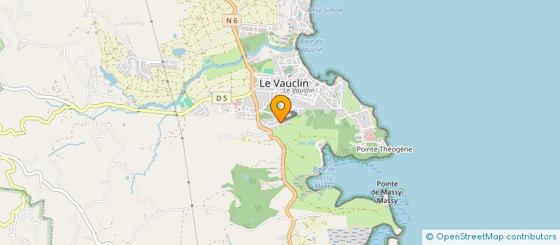 localisation de l'entreprise ASS MADIN'ATTITUD  LE VAUCLIN