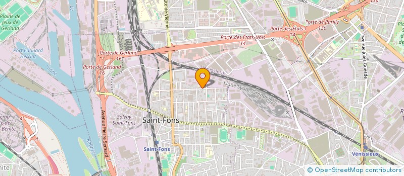 localisation de l'entreprise ASS MAGHREBINE ACTION CULTURELLE SOCIALE  SAINT-FONS