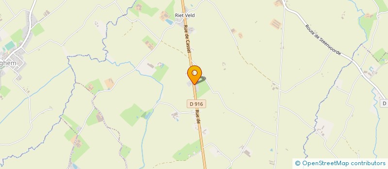 localisation de l'entreprise ASS MAGIE EN FLANDRES ET AU DELA  WORMHOUT