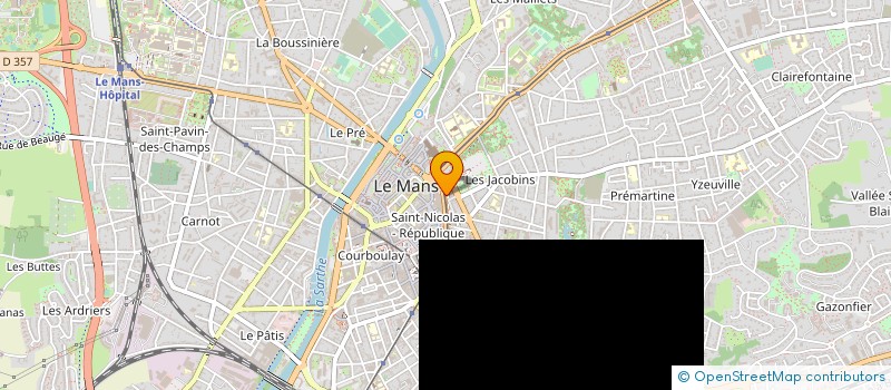 localisation de l'entreprise ASS MAGISTRAT TRIBUNAL COMMERCE DU MANS  LE MANS