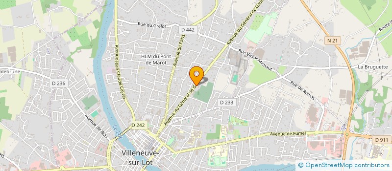 localisation de l'entreprise ASS MAGNAC ACCUEIL JEUNES à VILLENEUVE-SUR-LOT