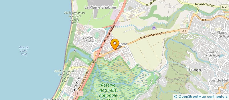 localisation de l'entreprise ASS MAHA MINISPLIN à SAINT-PAUL