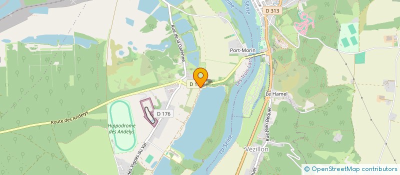localisation de l'entreprise ASS MAINTIEN A DOM LA CARAVELLE DE TOSNY à LES TROIS LACS